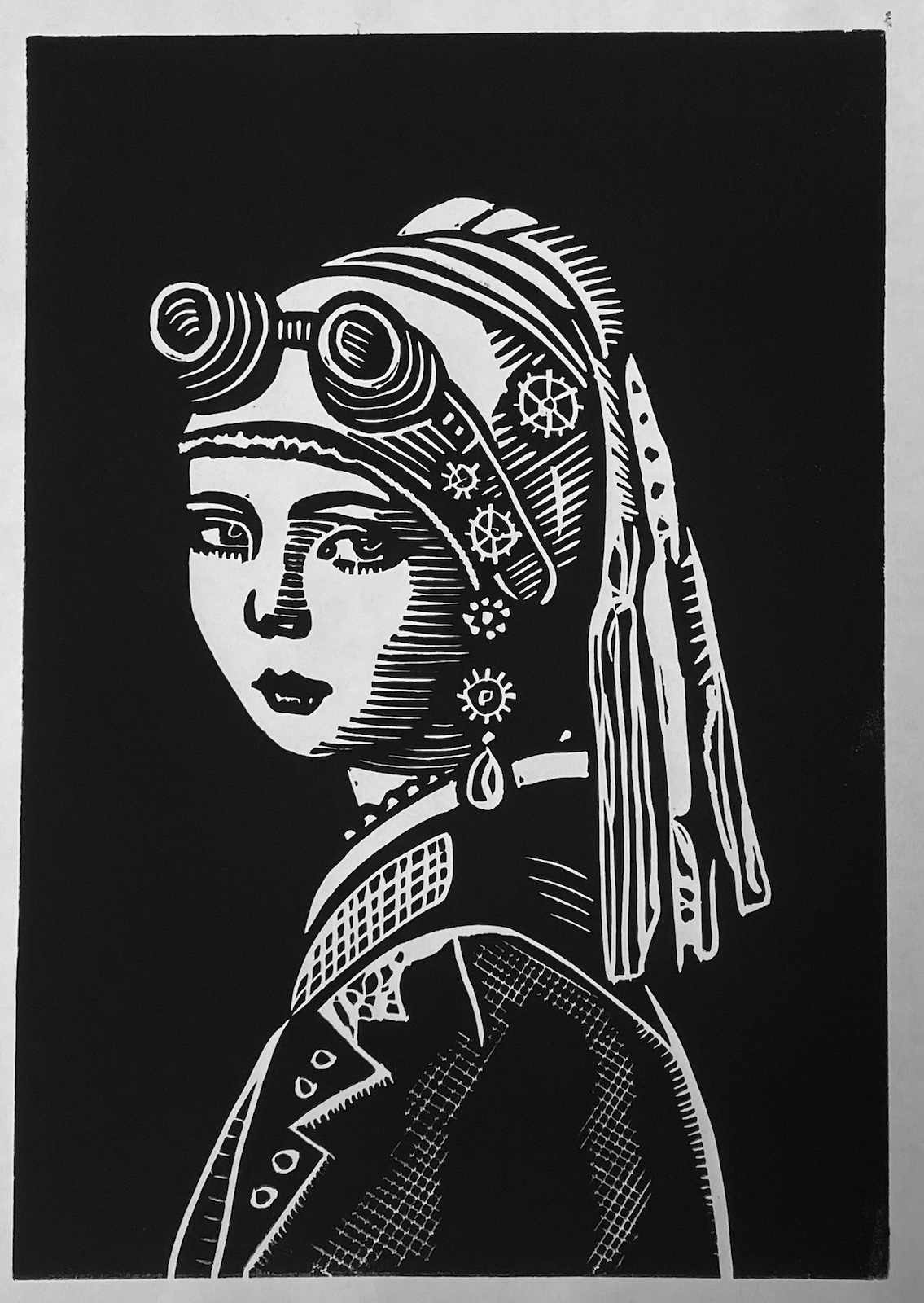 Steampunk with a Pearl Earring